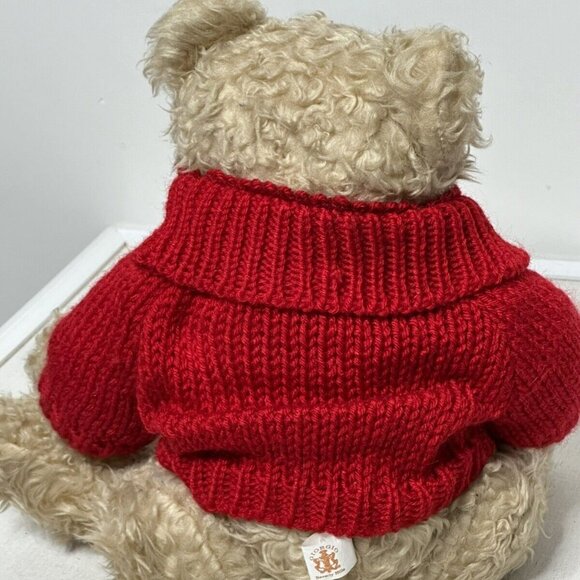 Giorgio Beverly Hills Collectible Teddy Bear Rare Vintage Knit Sweater Designer - Picture 10 of 16